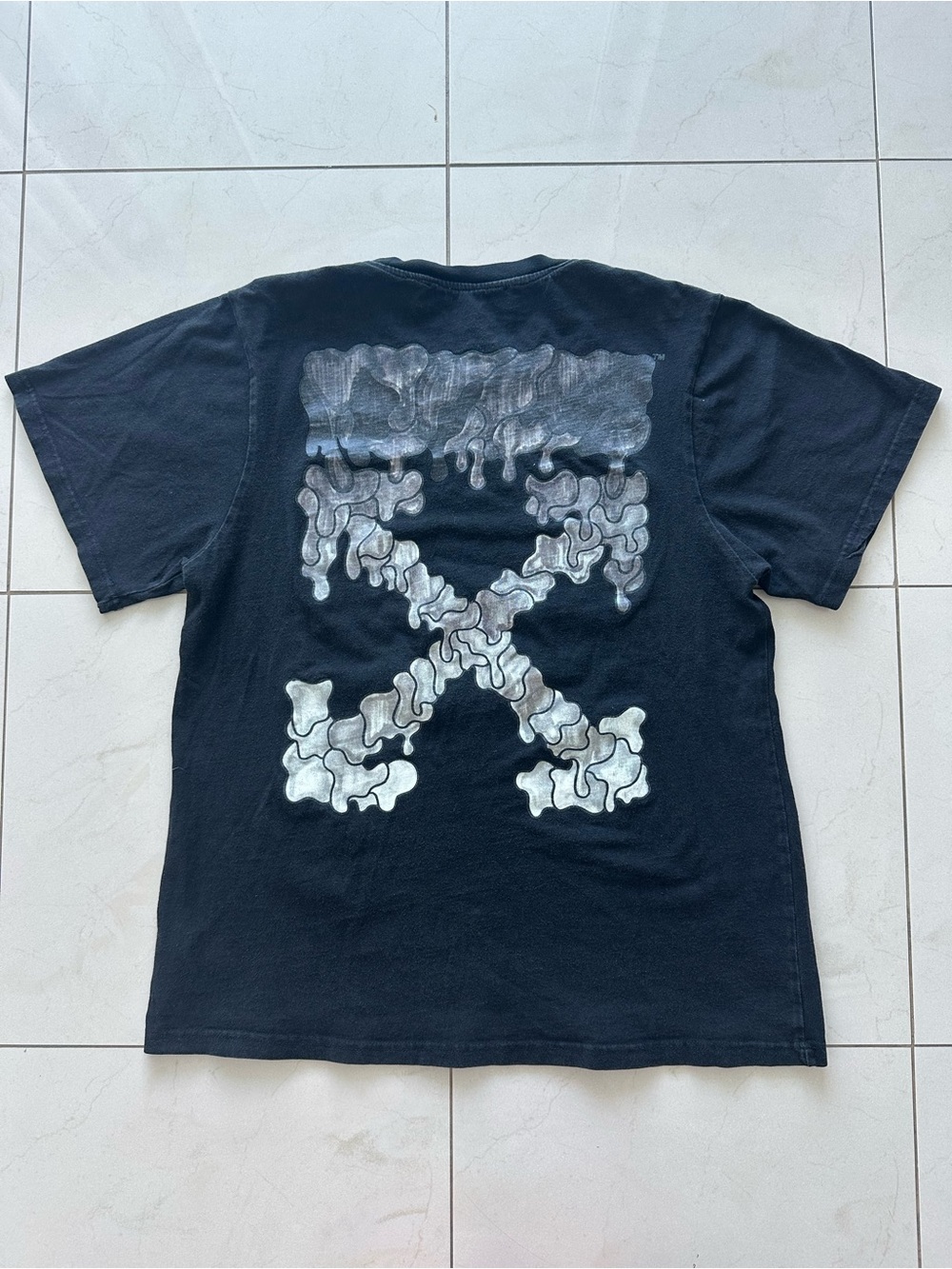 Off-White Marker Arrow Black Cotton Men’s T-shirt (M) Virgil Abloh Era 2013